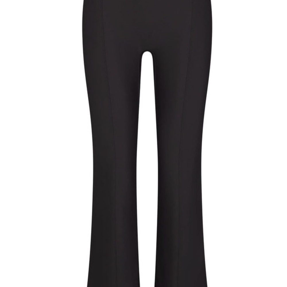 SKIMS Black Flare Pants Onyx size Small